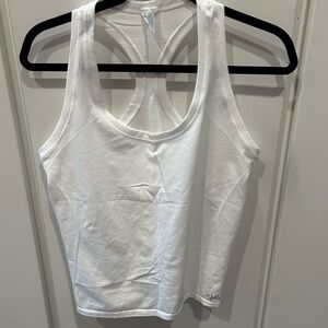 Ryka White Fitted Sleeveless Tank Top